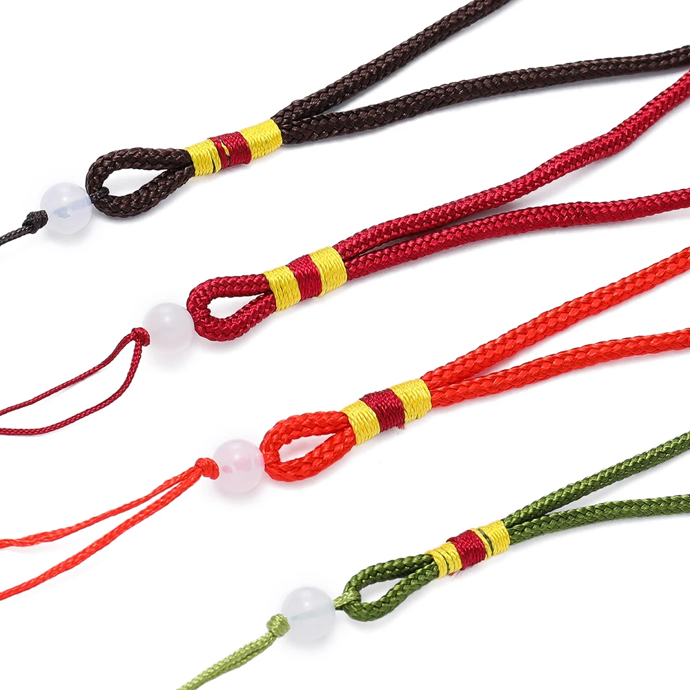 5pcs/lot Lanyard Rope Head Small Rope Head Buckle DIY Keychain Jewelry Making Mobile Shell Accessories Mobile Phone Univer