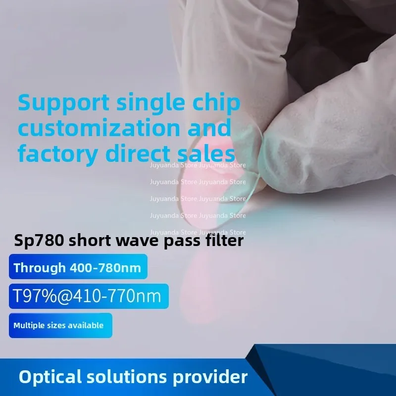 780 Shortwave Pass, Filter SP780 Front Pass Rear Cut Filter 97% OD6 Thickness 0.5 1mm