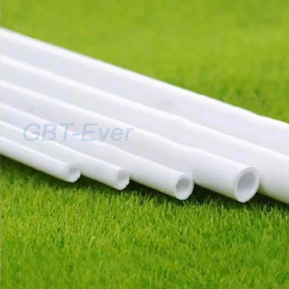 1/5/10/50Pcs 2/2.5/3/4/5/6/8/10mm ABS Round Pipe Tube Length 500mm Hollow Plastic Hard Rubber Tube for Building Structure Model