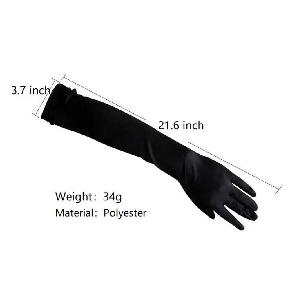 Women Accessories Parties Sunscreen Opera Performance Prom Gloves Driving Gloves Long Gloves Finger glove