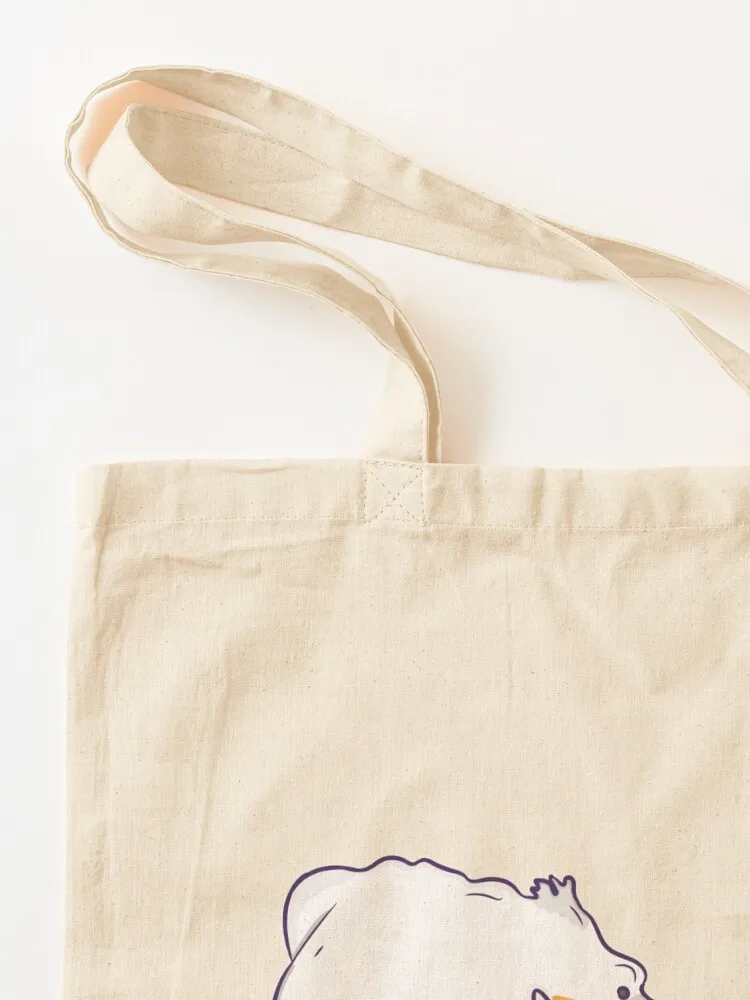 Pelican Tries to Eat Capybara Funny Cute Meme Tote Bag Handbags Gift bags tote bag canvas personalized tote