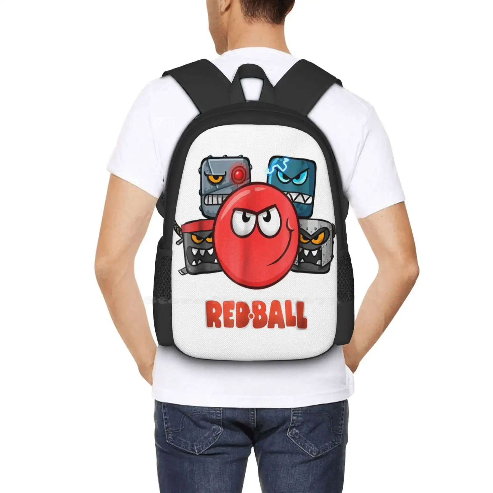 Red Ball 4-The Crew vendita calda zaino moda borse Red Ball 4 Crew