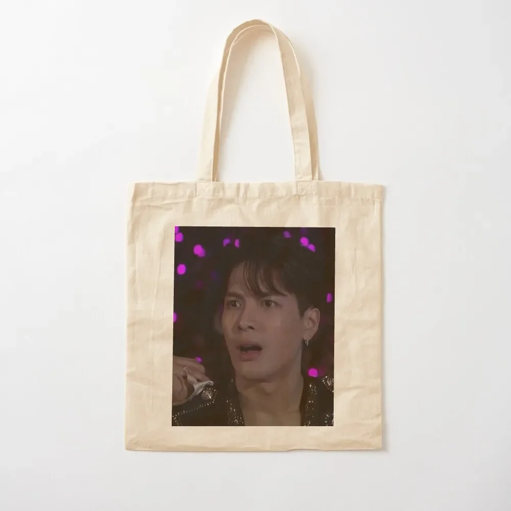 

GOT7 Jackson MAMA Meme Tote Bag canvas tote Women's tote bag bags luxury women Bag