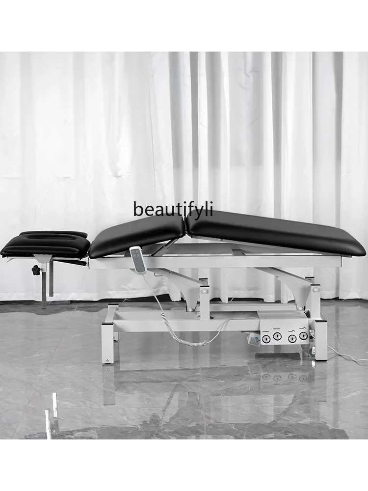 Electric Beauty Bed Bone Setting Physiotherapy Spinal Rehabilitation Elevated Bed Special Massage Couch Tattoo Tattoo Bed