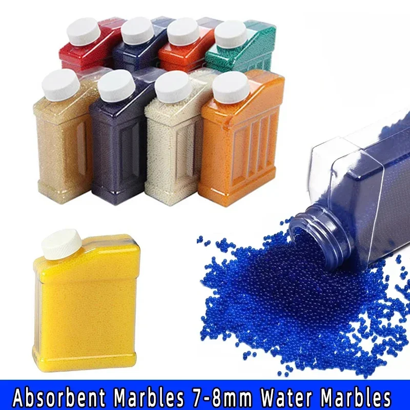 Bala de arcilla de cristal, juguetes para niños, pistola de Gel, munición para pistola Glock, pistolas de juguete, cuentas de bolas de agua AK47 M416100000 7-8mm