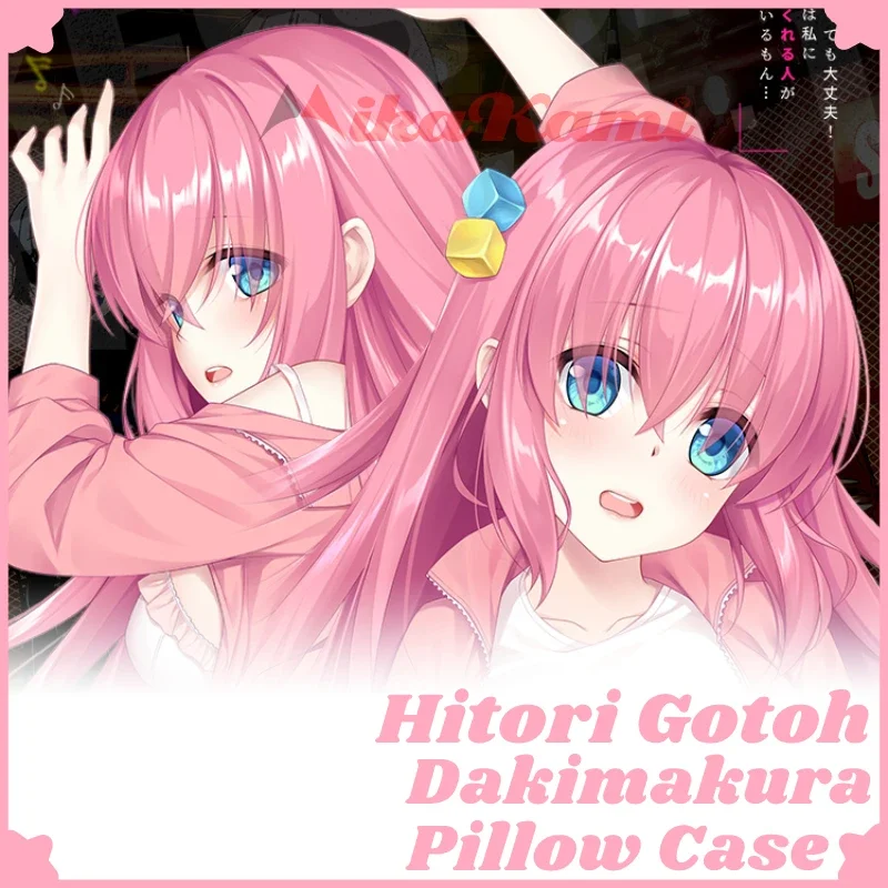 

Hitori Gotoh Dakimakura Bocchi The Rock Sexy Pillowcase Full Body Hugging Pillow Case Cushion Cover Home Bedding Decor Otaku