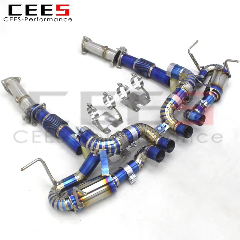 

CEES Catback Exhaust System Downpipe for Chevrolet CORVETTE C8 Z06 2019-2023 Escape Exhaust Pipe Muffler
