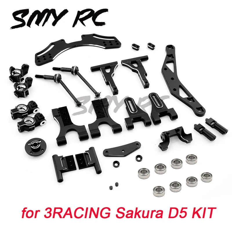 

Metal steering suspension upgrade Kit for 3RACING Sakura D5 1/10 Remote Control Racing Profession Drift