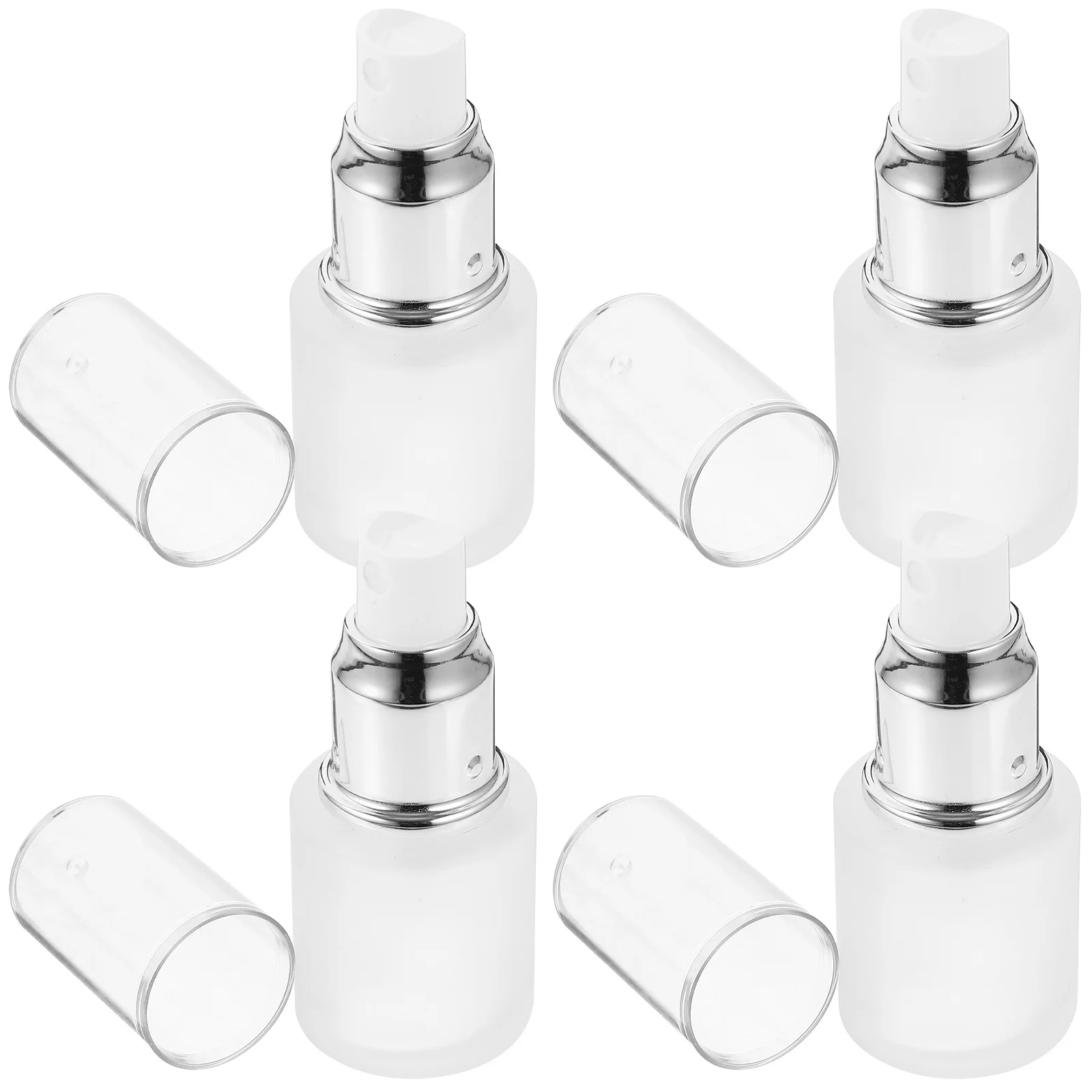 

6Pcs Liquid Dispenser Bottles Press Pump Soap Makeup Gel Containers for Home Travel 25ml Dispensers Bottle