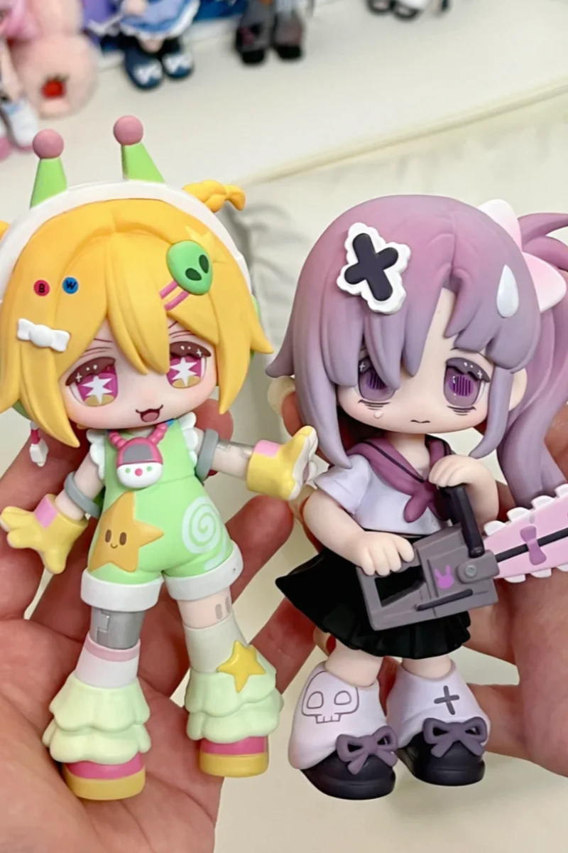 

New Simontoys Tomiz Cute Pet Alien Series Blind Box Kawaii Action Figure Desk Decor Ornament Toy Customized Gifts