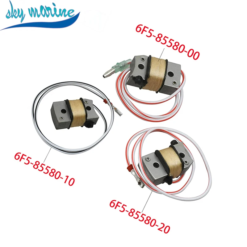 3PCS Coil Pulser set for Yamaha Outboard Motor 40HP 40J 6F5-85580-00 6F5-85580-10 6F5-85580-20