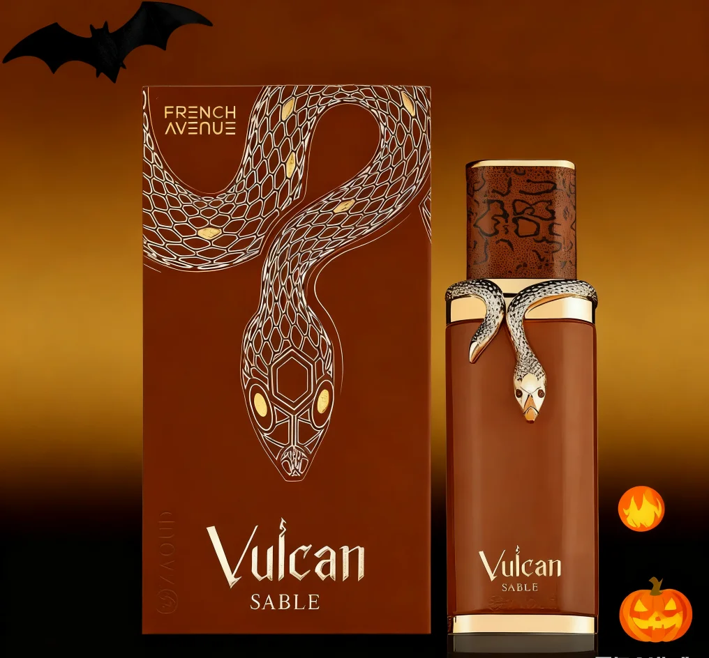 

Avenue France Vulcan Sable Perfume Spray 3.4oz Fresh Wood Scent Niche High-End Ideal for Dating Durable Neutral Fragrance