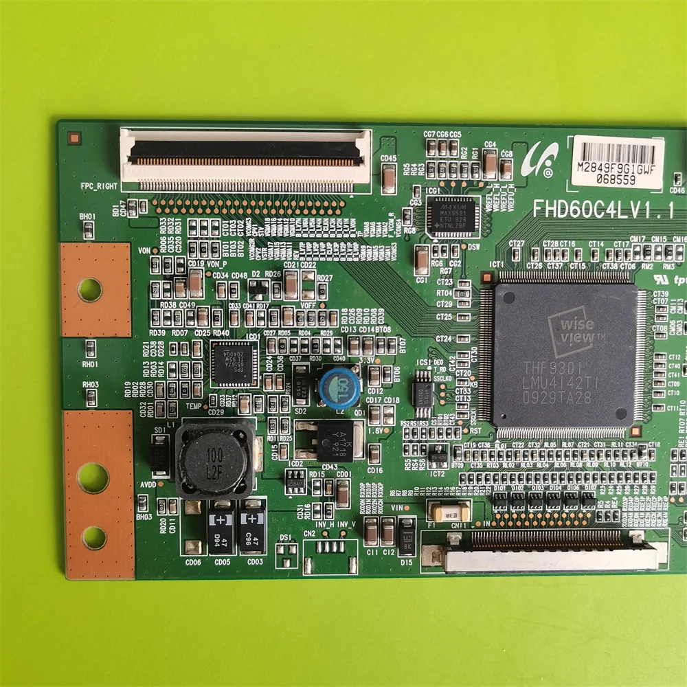 FHD60C4LV1.1 T-CON 로직 보드 LJ94-02849F, LA52B550K1F LA40B530P7R LN40B550K1F LN46B530P7F LE40B530P7W LA40B550K1F 52B550K1F