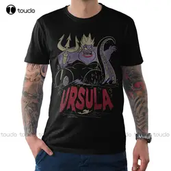 The Little Mermaid Ursula Graphic T-Shirt Villains Shirt Mens Tall T Shirts Fashion Tshirt Summer New Popular Streetwear Tshirt