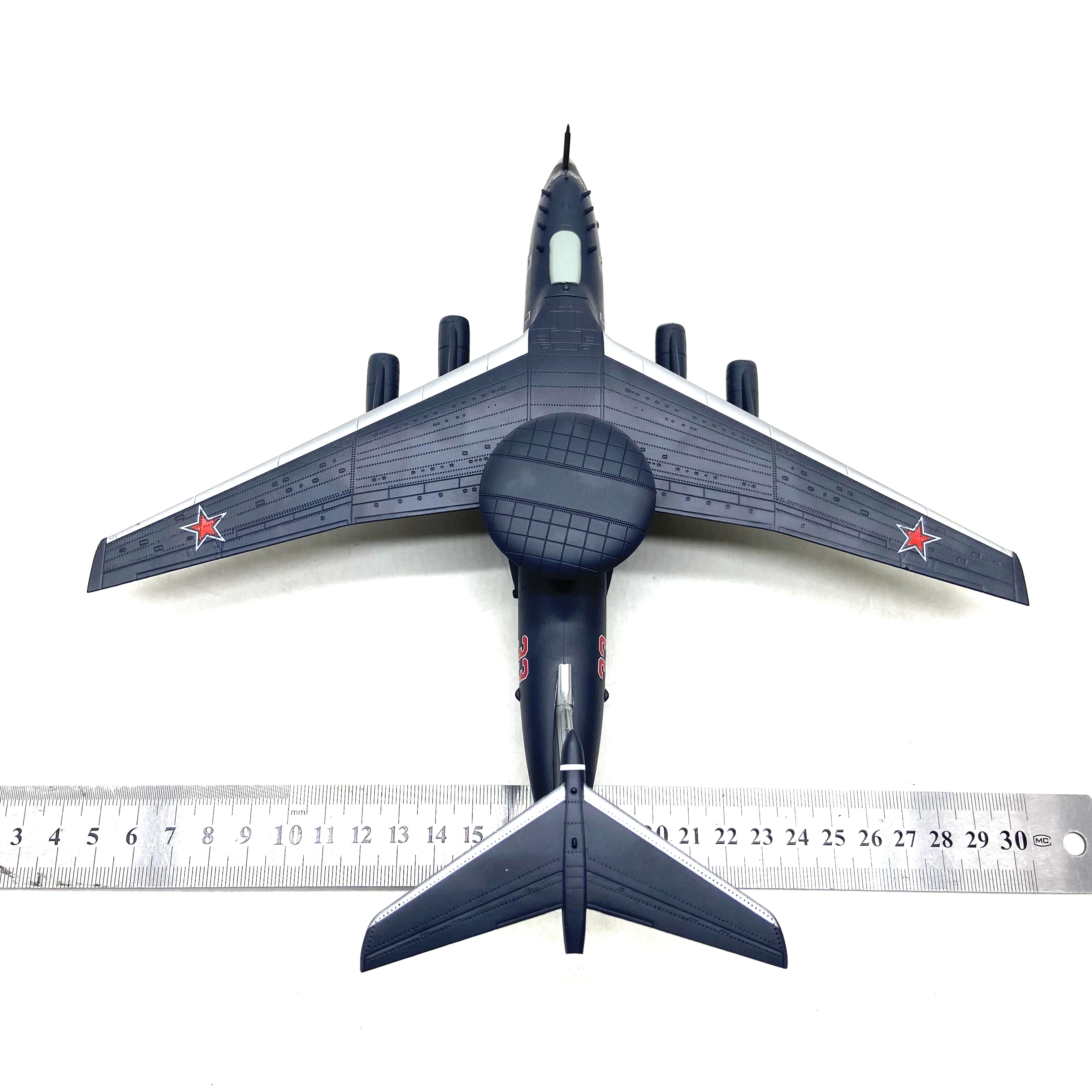 Spot NSM 1/200 Soviet Russian A-50U Early Warning Aircraft Model 33 # Static Finished Product Model