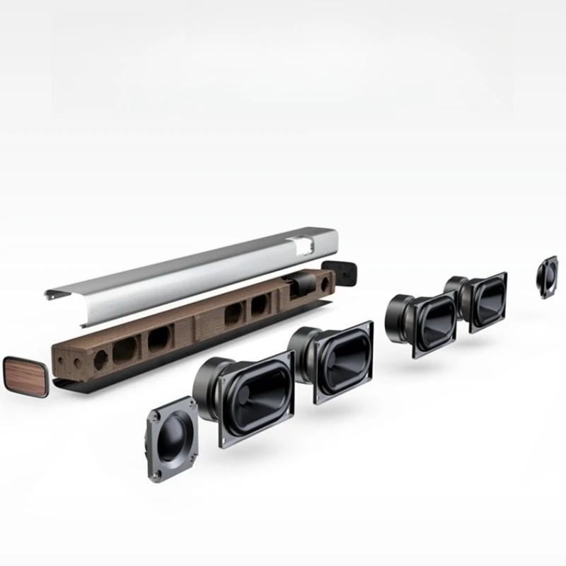 TV audio echo muur subwoofer projectie luidspreker thuis woonkamer stereo