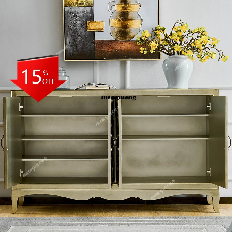 

C46Nordic elegant shoe cabinet entrance hall Modern Luxury creativity living room cabinets mid-century armoires de salon furnitu