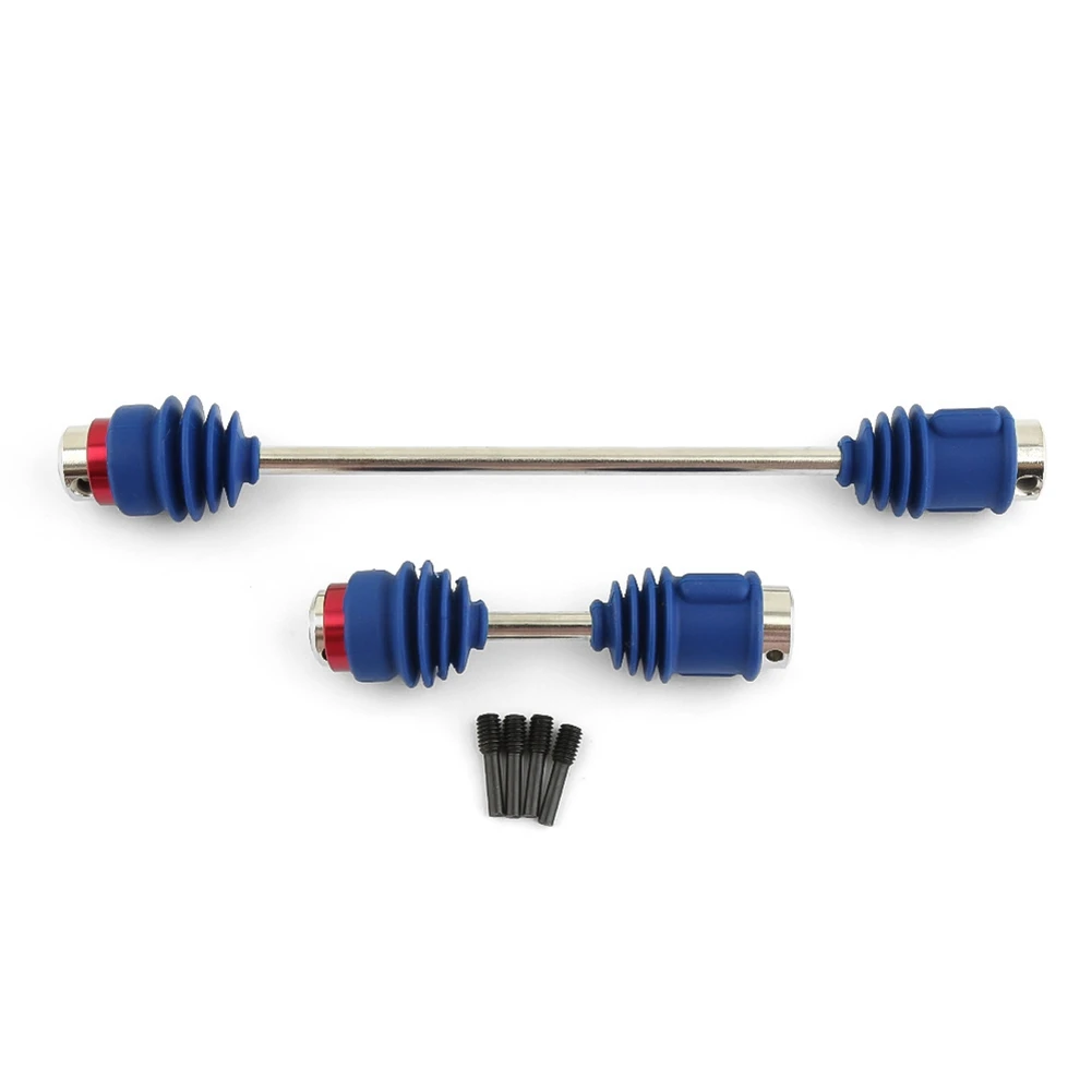 Metal Steel Center Driveshafts CVD 8655R with Dust Boots for 1/10 Traxxas E-Revo Erevo 2.0 Upgrades Parts Accessories,3