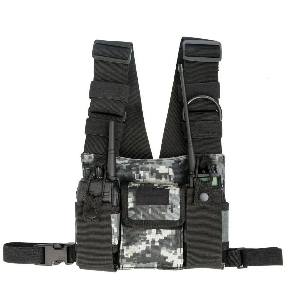 

Radio Chest Rig Vest Bag Strap over The Shoulder 600d Nylon Tape