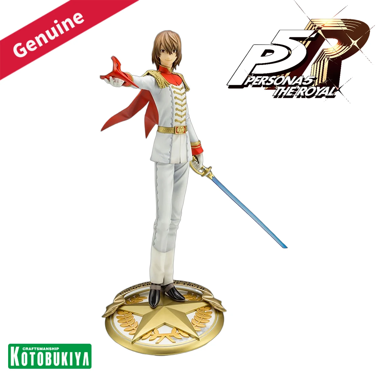Original genuino Kotobukiya prepintado ARTFX J Persona 5 Akechi Goro Phantom Thief Ver. Figura de colección de decoración de 1/8 H = 270 mm