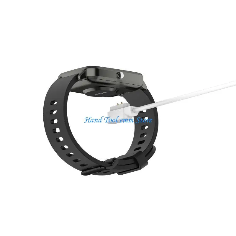 H37F Power Adapter for Haylou LS09B Watch Charging Cradle Cable Dock Mount Bracket Stand Smartwatch Holder