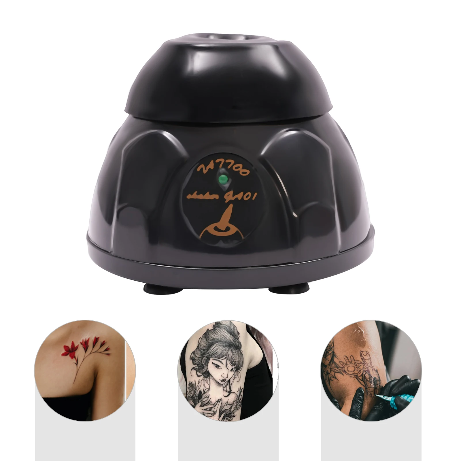 

Mini Vortex Shaker Nail Polish Gel Liquid Mixing Machine with Non-slip Base Tattoo Accessories for Stir Tattoo Ink