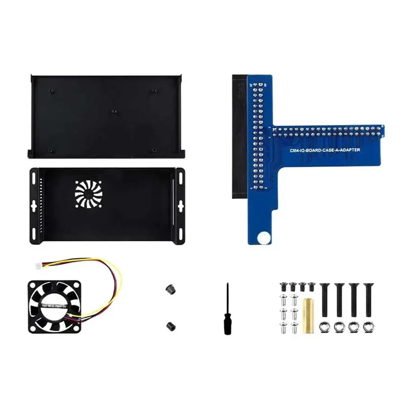 ABKQ-Metal Case Designed Board Metal Case Withintegrated Cooling Fan Durable Andefficient Design
