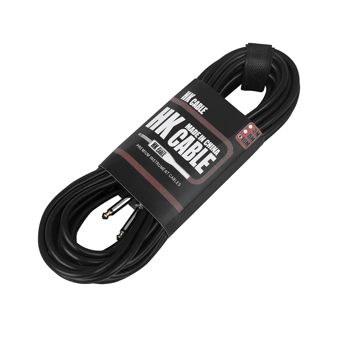 3M/5M/10M Elektrisches Gitarren-Verbindungskabel, Gitarren-Effekt-Verbindungskabel, geräuschloses, abgeschirmtes Basskabel für Gitarrenzubehör – Detail 1