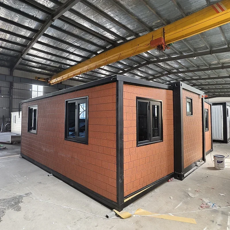 Easy Assembly Expandable Luxury Container House 20ft foldable expandable portable container home container house