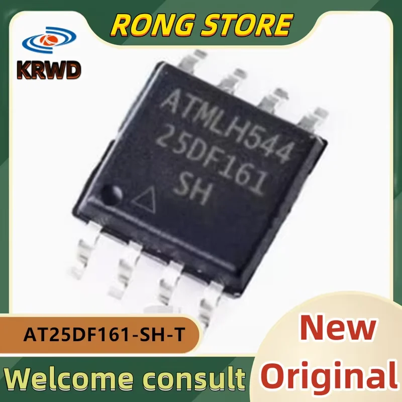 10PCS 25DF161-SH New and Original Chip IC AT25DF161-SH-T AT25DF161 SOP8 Switch memory chip