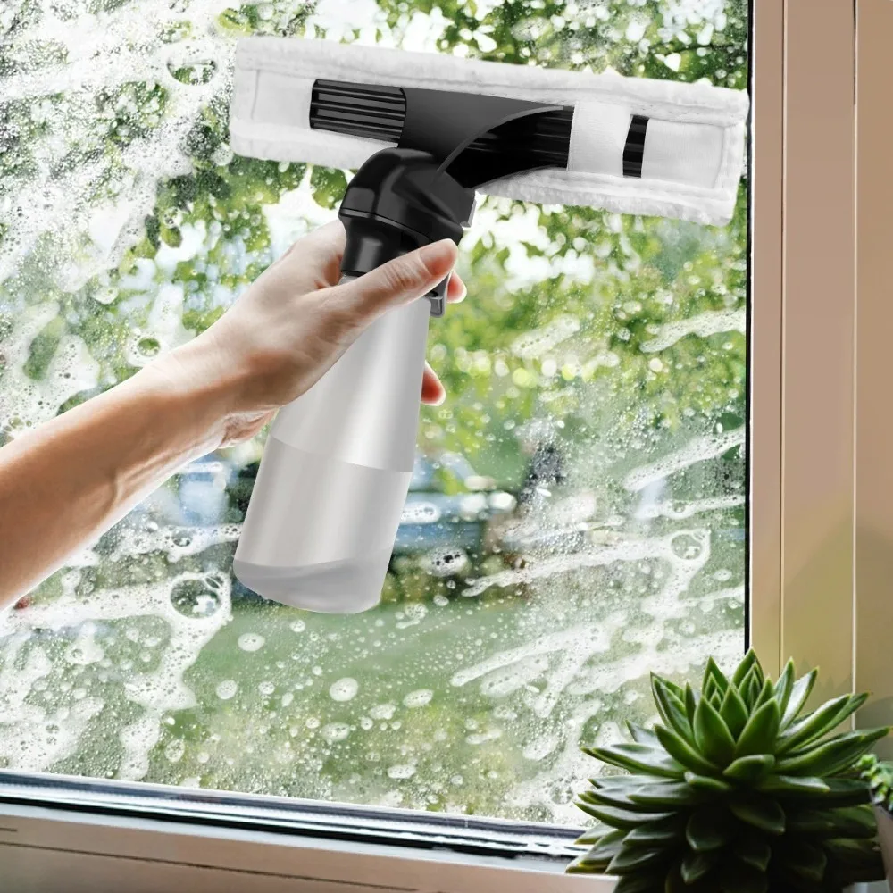 

Highly Efficient Electric Glass Cleaner Multifunctional Plastic Window Vacuum Cleaner Rechargeable Door Window Cleaner