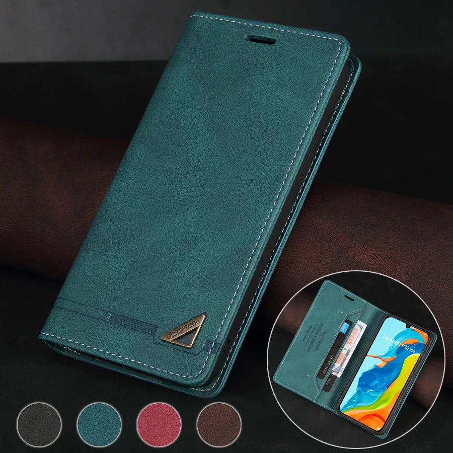 Wallet Leather Case For Huawei P40 Lite E P30 P20 Lite P Smart Z 2019 2021 Y5P Y6P Y7P Honor X8 50 Lite 30i Phone Protect Cover