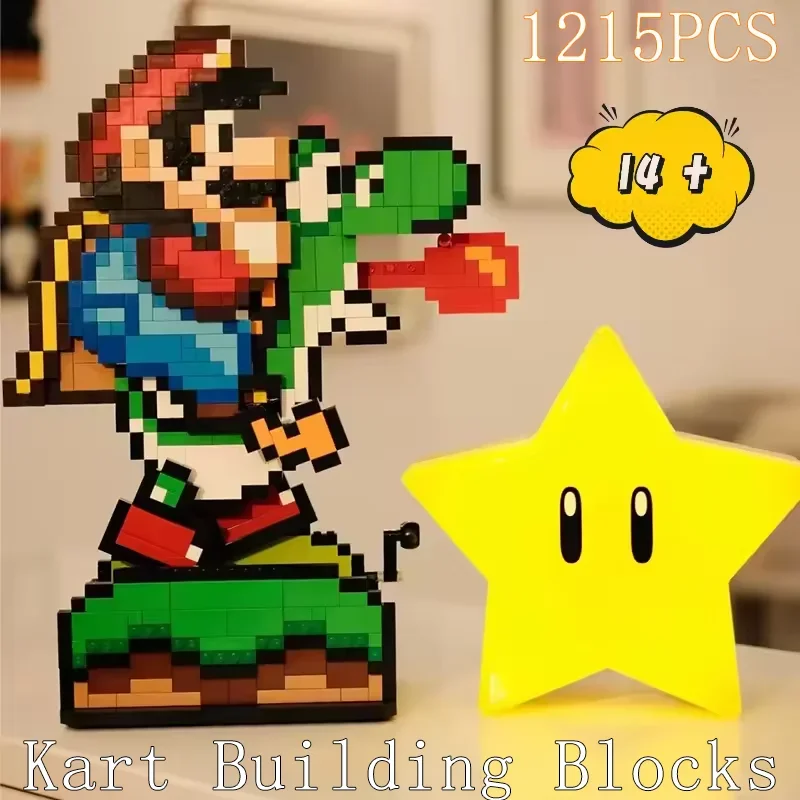 

Новое поступление 2025 года, 1215 шт., mari 71438, 3D модель-головоломка, кирпичи, развивающие игрушки, праздник, Хэллоуин, Рождество, подарки на день рождения