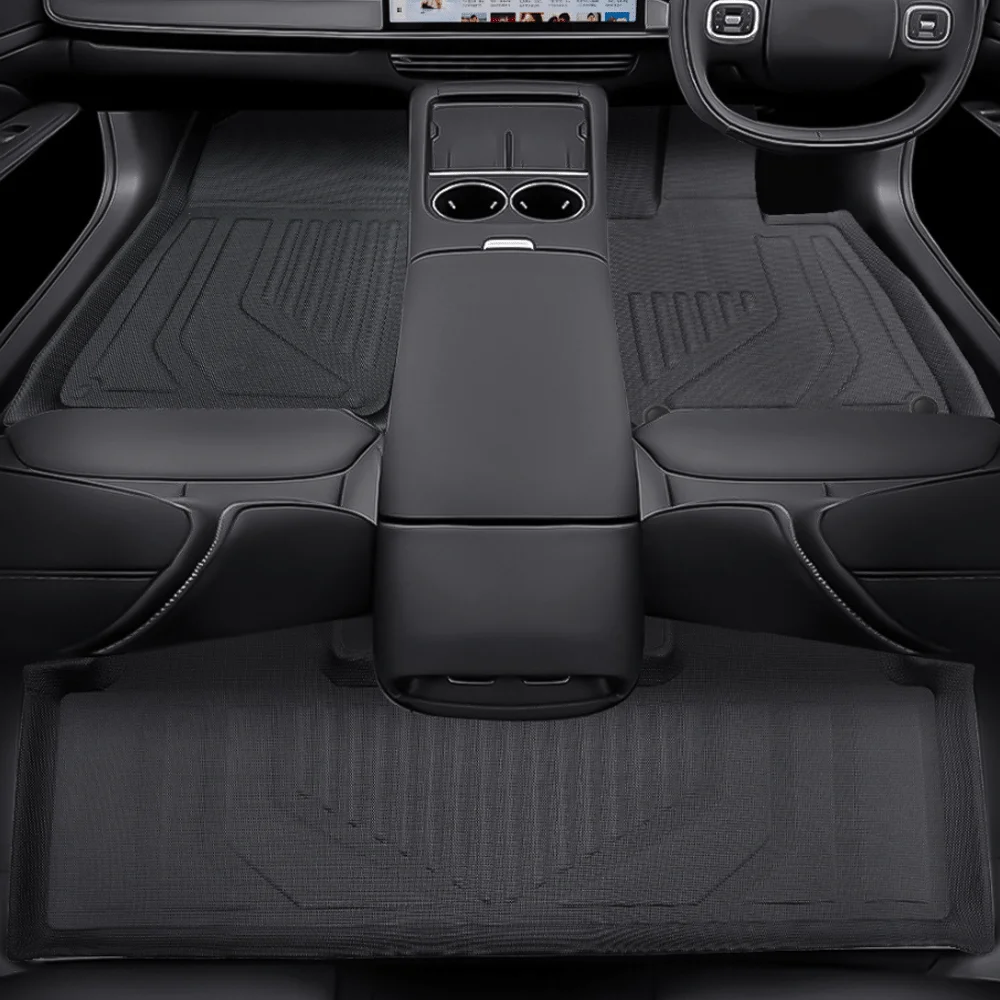 

Автомобильные коврики с правым рулем для Xpeng G6 2024 2025 Коврик для багажника Коврик для багажника Подушка для спинки Водонепроницаемая нескользящая XPE RHD