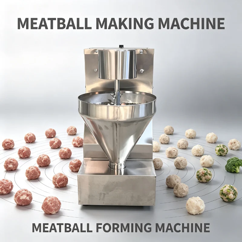 Commercial Stainless Steel Meatball Forming Machine For Restaurant Canteen Meatball Making Machine