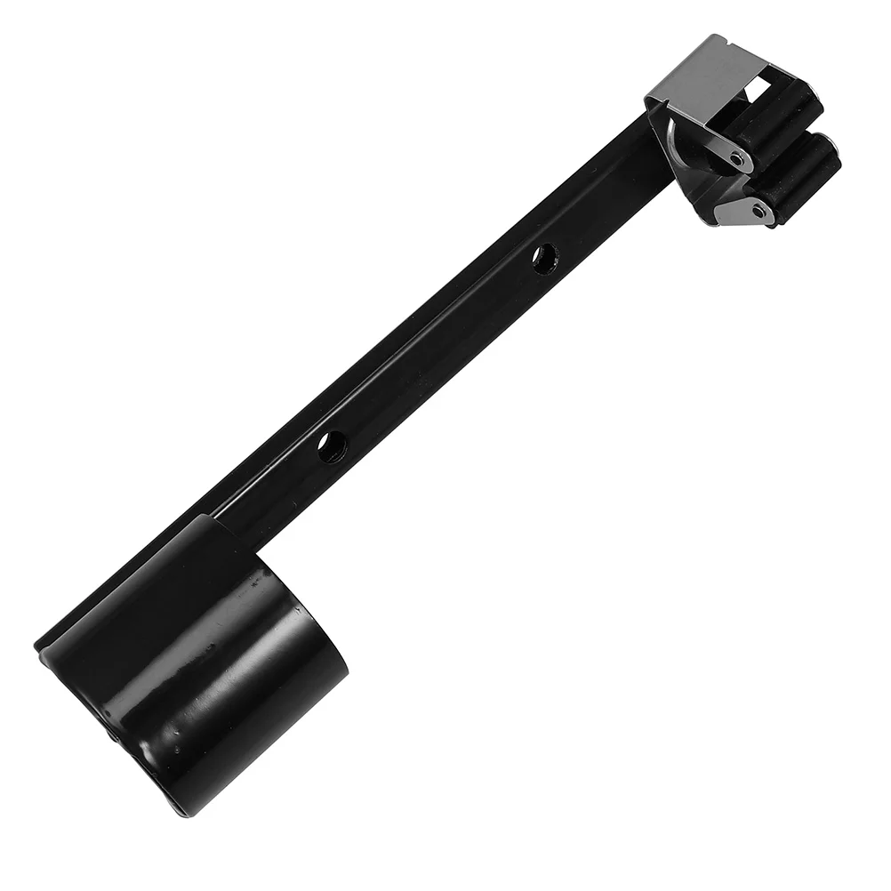 

Crutches Holder Wheelchair Accessories Durable Metal Cane Bracket Smooth Easy Install Suitable Standard Wheelchairs