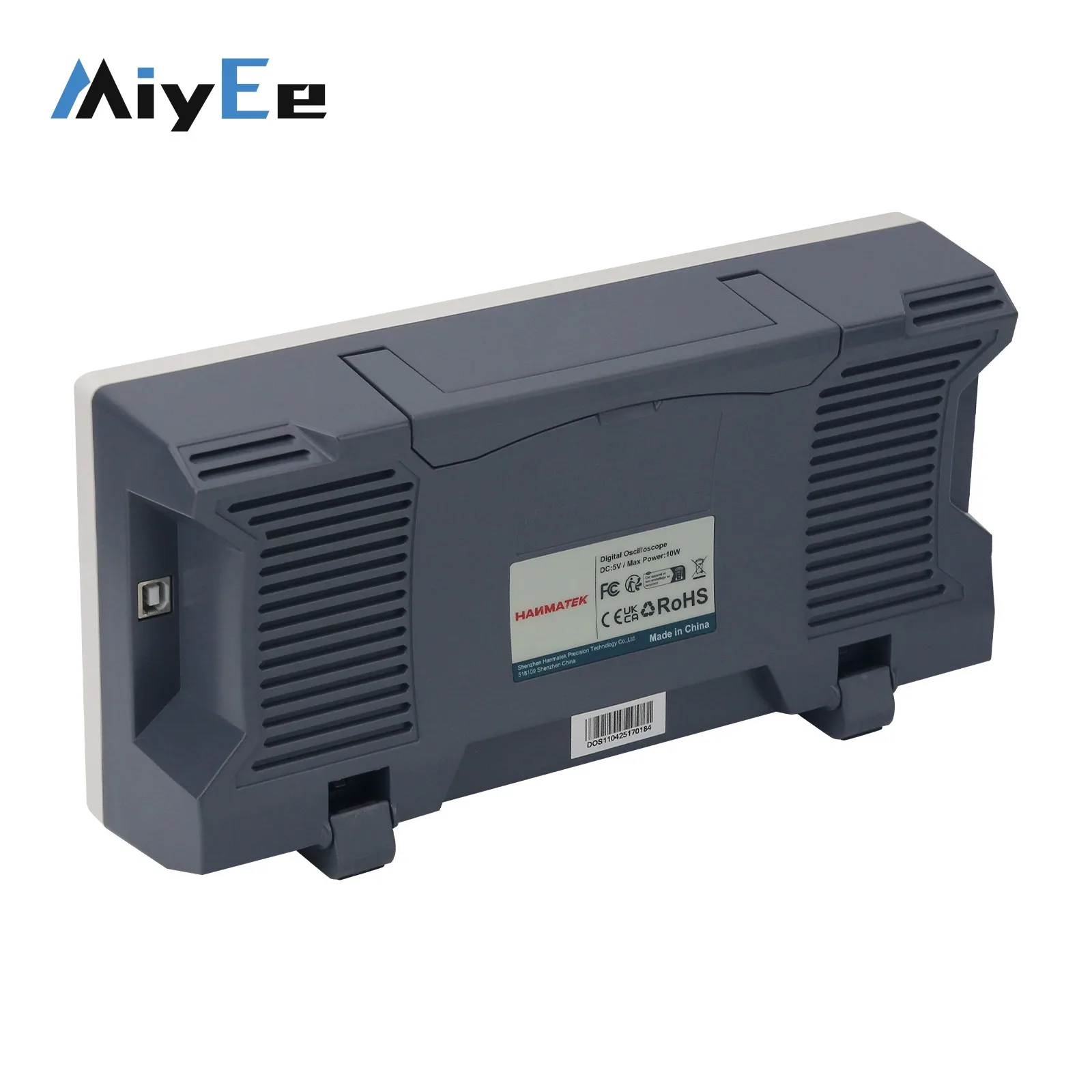 HANMATEK DOS1104 Standard Set Digital Oscillator 110MHz 4-Channel 1GS/s Oscilloscope with 7-inch TFT Screen