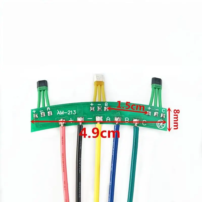Nuevo-1 unidad de elementos Hall 3147 con placa y cable, sensor Hall para motor de CC sin escobillas 213 para motor de vehículos eléctricos estándar nuevos
