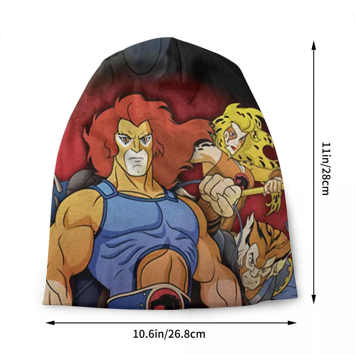 Thundercats Bonnet Hat Knit Hats Men Women Cool Unisex HiMan Cheetara Winter Warm Skullies Beanies Caps