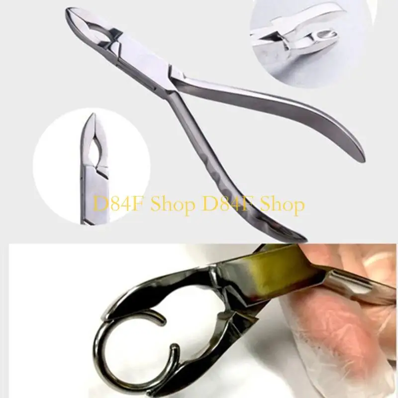 D84F Stainless Steel Piercing Plier Jewelry Body Nose Ear Lip Rings Puncture Tool