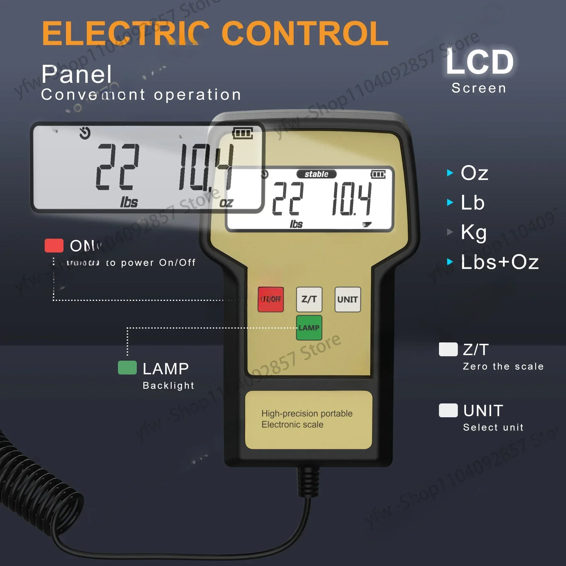 RCS-220 Refrigerant Electronic Scale  Planting Liquid Electronic Scale High Precision Electronic