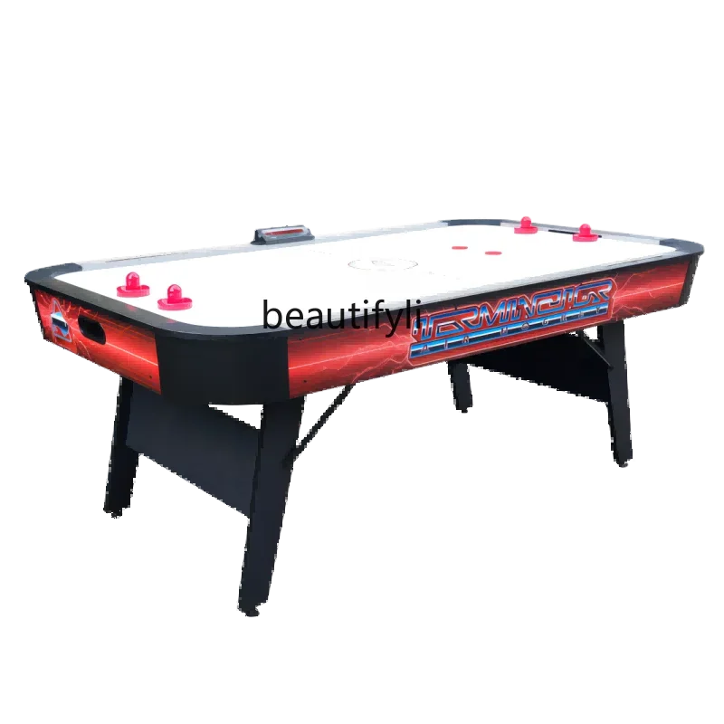 

Table Ice Hockey Table Ice Hockey Machine Air Air Suspension Board Game Electric Meter Reinforced Aluminum