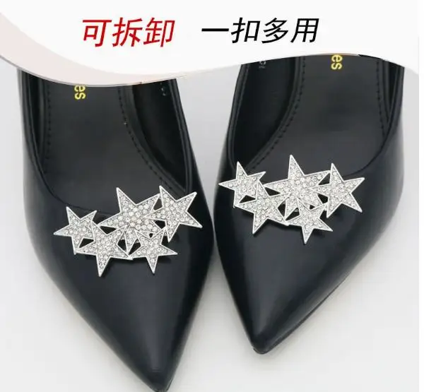

Shoe Flower Decorations Bridal Clips Buckles Bling Diy Decorative Glitter Wedding Charms Shoes