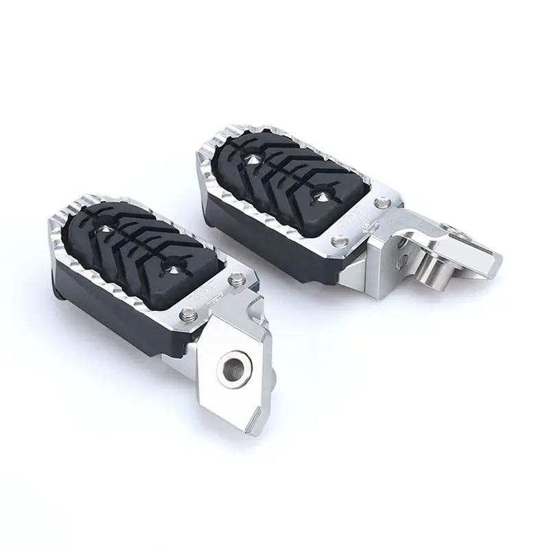 

Plain Motorcycle Footrest Footpeg Foot Pegs Accessories For BMW F850GS ADVENTURE F850 GS Adventure ADV F750GS Accessories (Silve