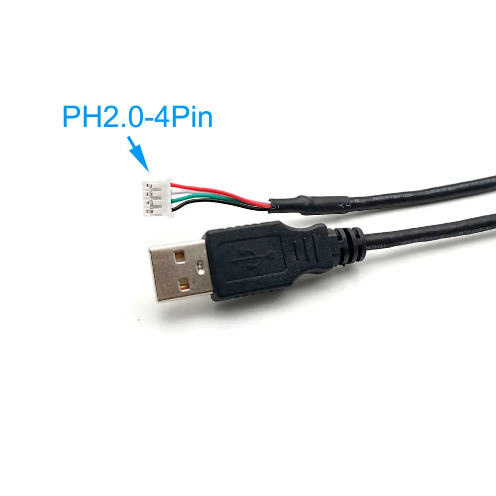 USB to PH2.0-4P/MX1.25-4p Adapter Extension Cable for USB2.0 Camera Motherboard Connection Cable