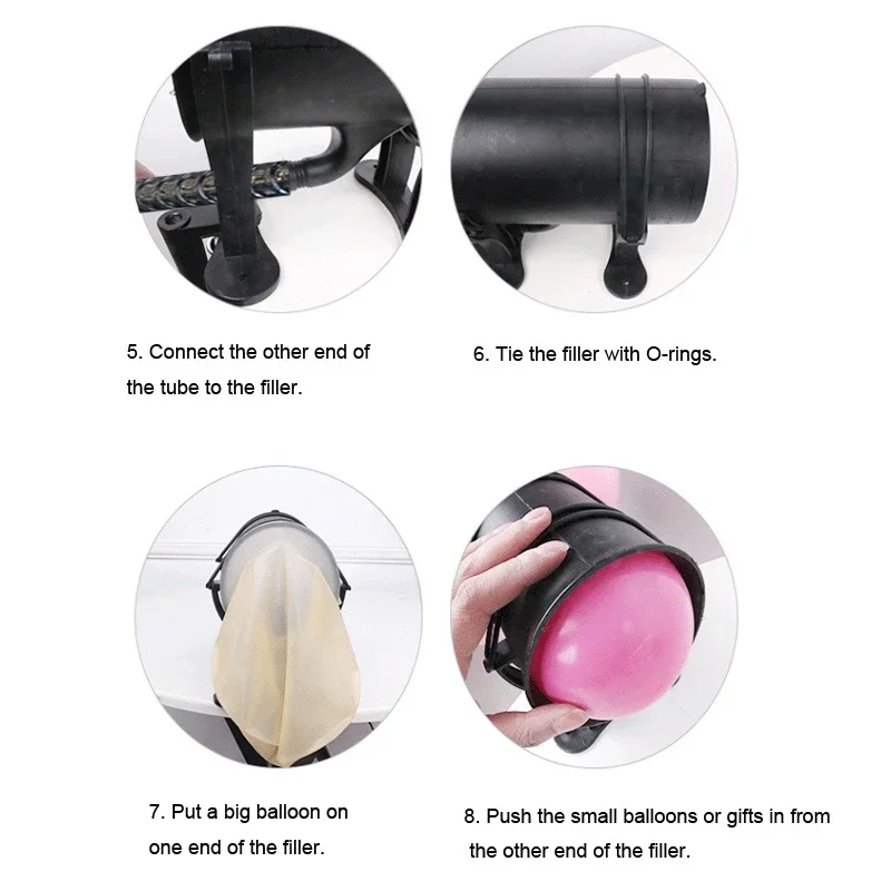 Ball Stopper Balloon Expander Stuffer Balloon Machine Gift Filler for Wedding Decoration Tool Accessories Birthday Party Decor