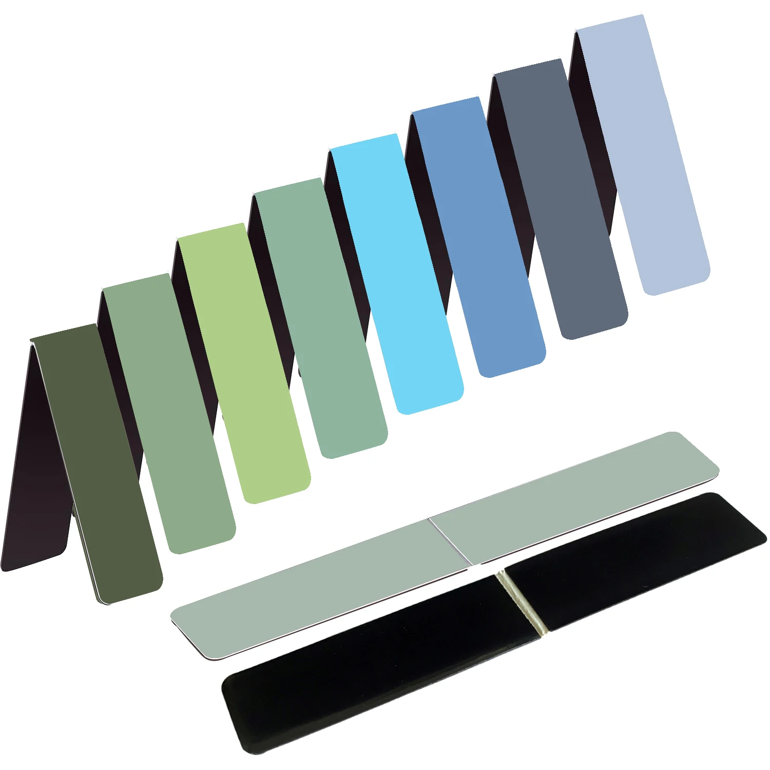 10Pieces Bookmarks, Magnetic Bookmarks for Women, Men, Book Lovers, Page Markers for Students Teachers Reading