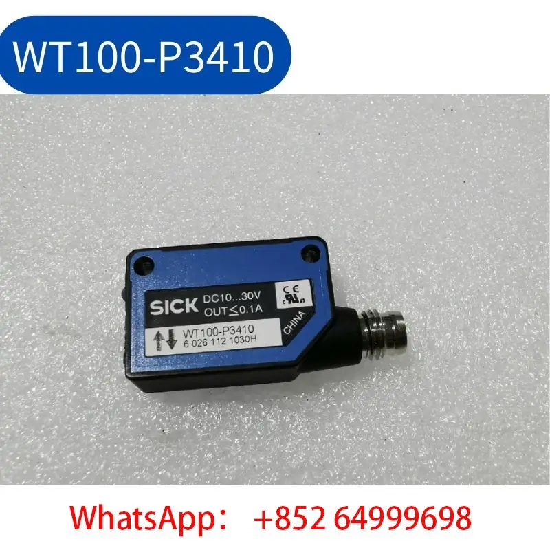 

Фотоэлектрический переключатель WT100-P3410, Подержанный, прошел проверку