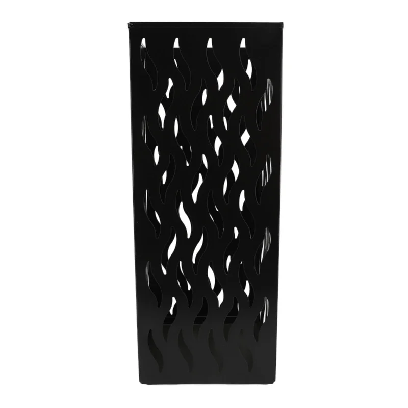 

Модная металлическая подставка для зонтов в прихожую, органайзер для зонтов от дождя для дома и офиса, черная