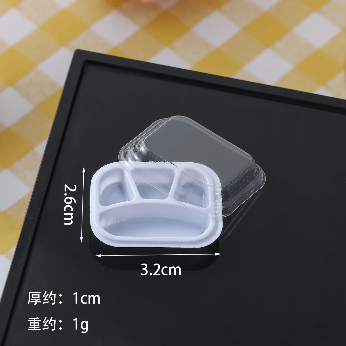 Simulatie Mini Fast Food Box Wegwerp Afhaallunch Verpakking Model Poppenhuis Miniatuur Prop Home Decor Decoratie 20 stk/partij